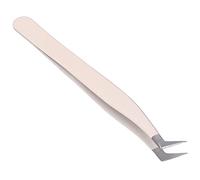 Tomotato False Eyelash Tweezers, 7 Shape Curved Tip Stainless Steel Lash Extension Applicator for Professional Makeup Artists and Beginners