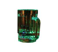 Tomotato Flash Light Up Cups, 15 Styles and Colors Automatic Water Activated LED Glowing Wine Glasses Liquid Activated Cocktail Glasses Multicolor LED Glasses for Party Bar Clubbing (I)