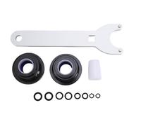 Tomotato Front Mount Hydraulic Steering Cylinder Seal Kit with Pin Wrench, Replacement Seal Repair Set for HS5157 HC5340 HC5341 HC5342 HC5343 HC5344 HC5345 Outboard Engine