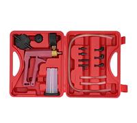 Tomotato Hand Held Vacuum Pressure Pump Tester Kit, Vacuum Pressure Pump Tester Tool Brake Bleeder Kit Adapters Connectors for Auto Car Truck Motorcycle