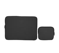 Tomotato Laptop Sleeve Protective Carry Case, Zippered Closure with Foam Padding, Mutispandex Material for 13-15 Inch Pro Notebook, Universal Fit Compact Design (15.6in)