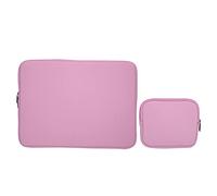Tomotato Laptop Sleeve Protective Carry Case, Zippered Closure with Foam Padding, Mutispandex Material for 13-15 Inch Pro Notebook, Universal Fit Compact Design (15.6in)