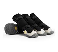 Tomotato Long Dog Boots Water Doggy Walking Shoes Outdoor Anti-Slip paws Rubber Booties paws Protectors for Winter Snowy Day, Outdoor Walking, Indoor Hardfloors (5#)