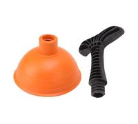 Tomotato Mini Plunger, Compact Design Powerful Suction Force Short Handle Non Slip Grip for Toilet Bathtub Sink Drain Unclogging Blockage Removal (Style 3)