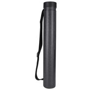 Tomotato Painting Tube, Telescopic Plastic Storage Container for Posters Maps Documents Drawings Art Supplies, Circular Drawing Tube with Matte Texture (Black)