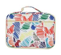 Tomotato Sketch Pencil Case Organizer, Zippered Art Supply Storage Bag Holds 96 Coloring Pencils & 72 Markers, Nylon Stationery Pouch for Students Artists School Accesso (96 Colors)