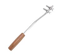 Tomotato Stainless Steel Bonsai Branch Bending Tool, Adjustable Bonsai Styling Bender Wrench with Wood Handle for Gardening, 16.7in Professional Bonsai Tree Shaping Tool