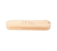 Tomotato Tailor Clapper, Solid Wood Quilting Pressing Tool with Scale for Seam Flattening Sewing Ironing