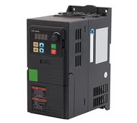Tomotato Universal Vector VFD, Single Phase Input 3 Phase 0-240V Output 2.2KW Variable Frequency Drive Inverter, RS485 Communication with Built in Brake Unit and Heat Dissipation