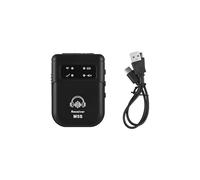 Tomotato Wireless Earphone Monitor, 2.4GHz Mono/Stereo Transmitter and Receiver Clip On, Rechargeable Microphone Input and Output, for Live Professional Stage (Single Receiver)