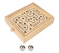 Tomotato Wooden Maze Puzzle Game, Skill Development Activity Learning Toy for Toddlers Preschoolers