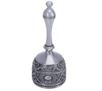 Tomotato Zinc Alloy Vintage Hand Call Bell for Dinner Service Wedding | Solid Internal Ringer Produces Clear Resonant Tone That Carries Across Large Rooms