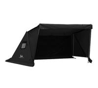 TOMOUNT Bivy Tent Canvas Shelter for Camping for Two Person (Black)