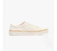 TOMS ALEX BIRCH Womens Cotton Casual Trainers Natural - UK 5