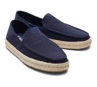 TOMS Alonso Jute Men's Navy Espadrilles New