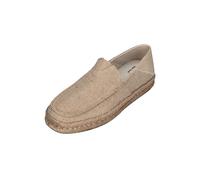 TOMS Alonso Rope Loafer 10023166 Men's Espadrilles with Raffia, Natural Heritage Canvas, 10 UK