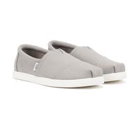 TOMS Men's ALP FWD Loafer Flat, Drizzle Grey Recycled Cotton Canvas, 6 UK