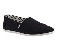 Toms Alpargata 100% Cotton Men's Black Espadrilles UK 8