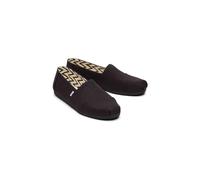 Toms Alpargata 100% Cotton Men's Black Espadrilles UK 9