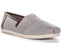 Toms Alpargata 3.0 Vegan Leather Trim Slip On Espardrilles Navy Mens UK 7 - 12