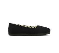 Toms ALPARGATA Ballerina Shoes in Black - UK 6 - Black