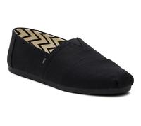 Toms Alpargata Classic Cotton Mens Black Espadrilles - Size UK 11