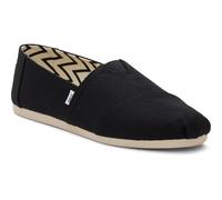 Toms Alpargata Classic Cotton Men's Black Espadrilles UK 7