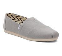 Toms Alpargata Classic Cotton Mens Drizzle Grey Espadrilles - Size UK 12
