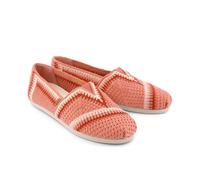 TOMS Alpargata Classic Cotton Women's Medium Pink Espadrilles - UK 5