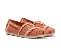 TOMS Alpargata Classic Cotton Women's Medium Pink Espadrilles - UK 6
