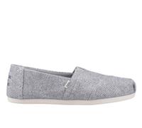 (Grey, 4 (Adults')) TOMS Alpargata with Cloudbound Nylon Women's Grey Espadrilles