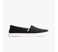 TOMS Women's Alpargata Cupsole Sneaker, Black, 4 UK