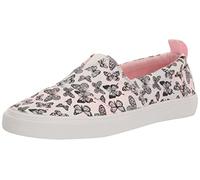 TOMS Alpargata Fenix Slip On Loafer Flat, Pink Butterfly, 5 UK