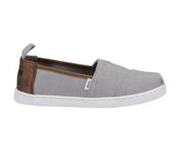 TOMS Unisex Kids Alpargata Espadrilles, Drizzle Grey, 11 UK Child