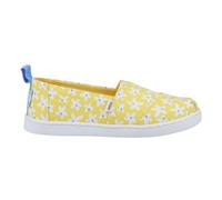 Toms Girl's Alpargata Girls Shoes - Yellow - Size: 11 years/11