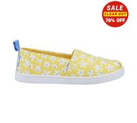 Toms Girl's Alpargata Girls Shoes - Yellow - Size: 11 years/11