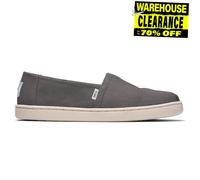 Toms Alpargata Junior Shoes Fashion Espadrille Casual Slip Ons Grey