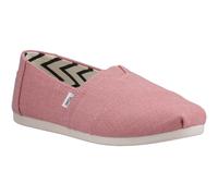 Toms Alpargata Jute Womens Pink Espadrilles - Size UK 4