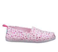 Toms Alpargata Kids Girls Shoes | Slip On Shoes | Pastel Pink | UK Size 2