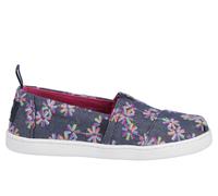 TOMS Navy Alpargata Slip-on Espadrille, Navy, Size 12 Younger Navy