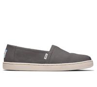 TOMS YOUTH ALPARGATA Grey Canvas UK1.0
