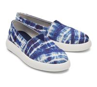 TOMS Alpargata Mallow 100% Cotton Women's Navy Espadrilles