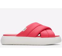 Toms Alpargata Mallow Crossover Slide Womens - Pink Mixed Material - Size UK 7