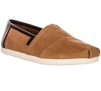 TOMS Alpargata Mens Brushed Trim Espardrilles (Tan, UK 8)