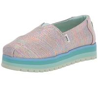 TOMS Alpargata Platform, Blue, 4 UK