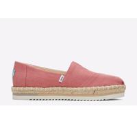 Toms Alpargata Platform Rope Shoes Womens | Slip On Shoes | Faded Rose | UK Size 6