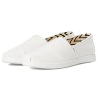 (White, 4 (Adults')) TOMS Alpargata Plus 100% Cotton Women's White Espadrilles