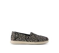 TOMS Alpargata Plus, Black, Size 5, Women Black