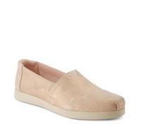 TOMS Alpargata Plus Leather Women's Pale Rose Espadrilles - UK 7