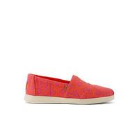 TOMS Women's, Alpargata Plus Slip-On, Flame Diamond Global Woven, 4 UK